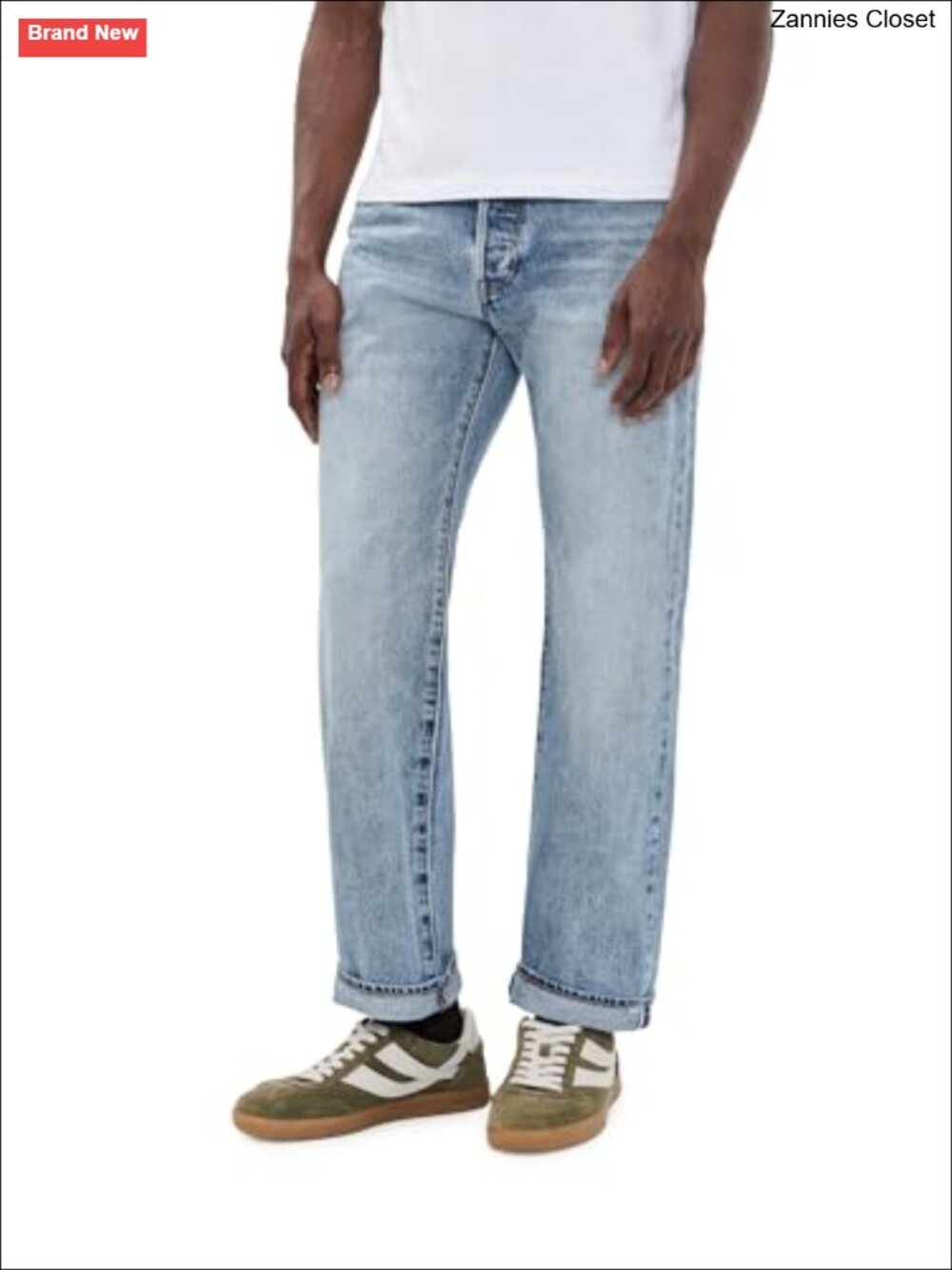 Levi's 501 Relaxed Mid-Rise Straight Leg Jeans Men's Denim